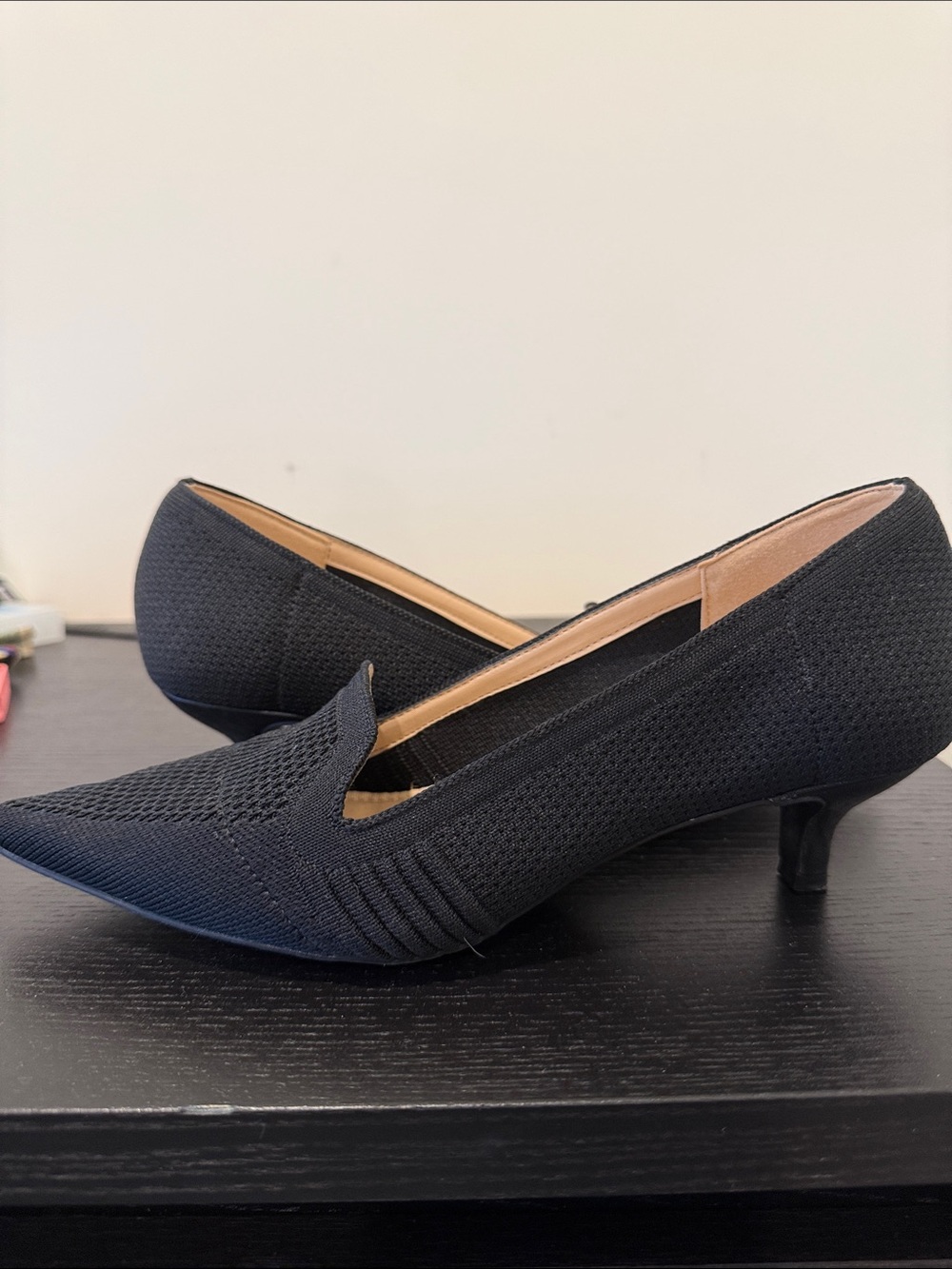 Adrienne Vittadine Black Pointed Knit